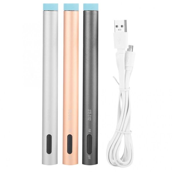 

rechargeable usb electric nail drill file pen pedicure manicure polishing machine with led light for manicure, Silver