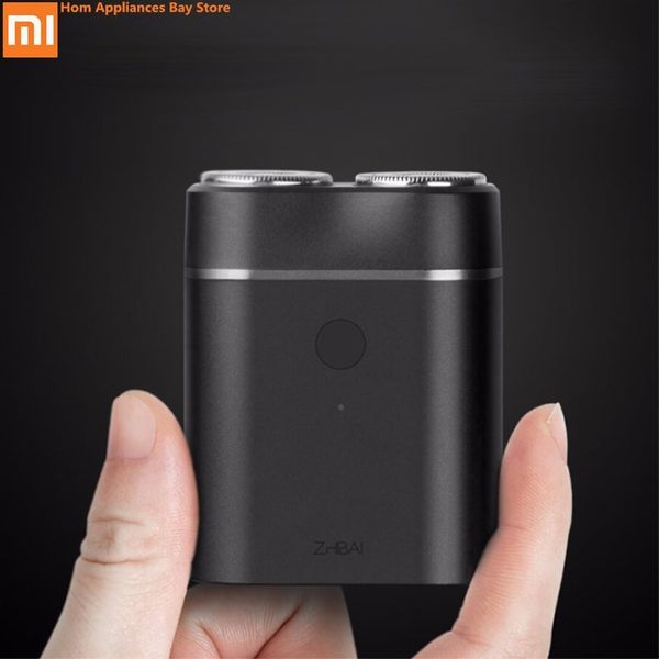 

new xiaomi mijia electric shaver flex razor 3 floating head dry wet shaving washable main-sub dual blade turbo+comfy clean mode