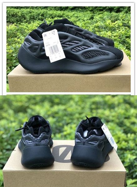 

with box azael 700 v3 black designer shoes for sale glows in the dark kanye west men womens running shoes