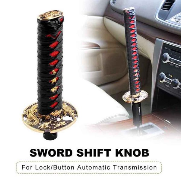 

for universal car sword style gear shift knob shifter metal