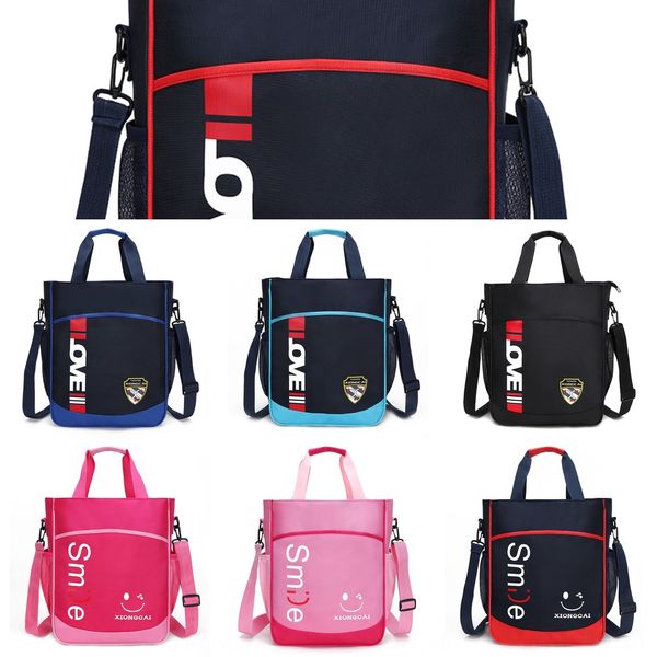 

primary secondary school school school h tutorial children messenger hand boy and girl carry book bag homework bag