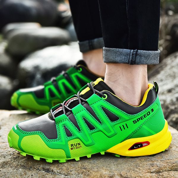 

new hiking shoes men waterproof shoes non-slip wear-resisting outdoor hiking sneakers men casual sports