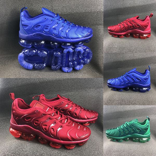 

Бесплатная доставка TN темно-зеленый ярко-красный темно-синий повседневная обувь плюс дышащие спортивные кроссовки высшего качества Размер 36-45