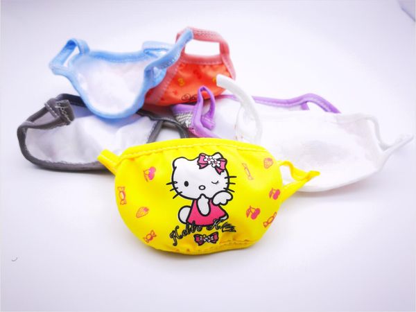

cartoons color kid face mask cubrebocas tapaboca cloth face masks cute dust masks children's baby mask cartoon warm pur double dust mas