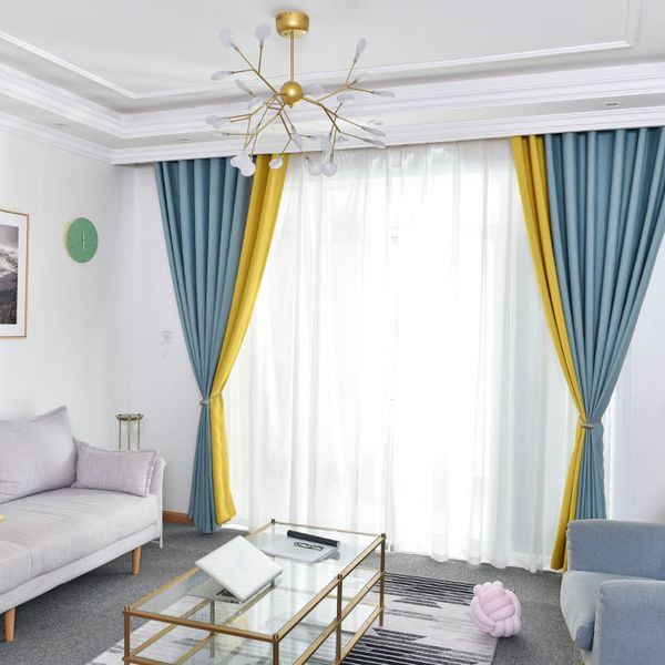 

modern blackout curtains for living room bedroom curtains for window treatment drapes solid finished blackout 1 panel