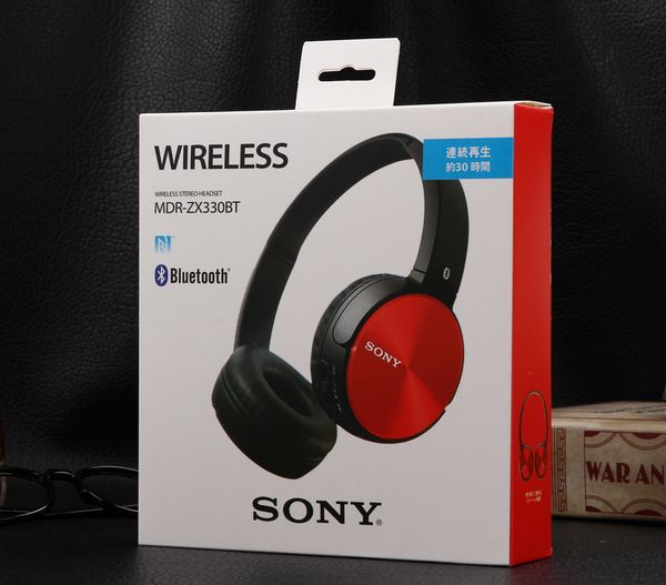 

fashion new sony zx330bt wireless headphone bluetooth 5.0 earphone headset for ear head phone sony iphone xiaomi huawei earbuds earpiece