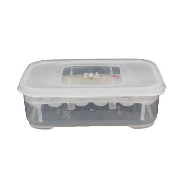 

12 holes reptile egg incubation tray with thermometer incubating gecko lizard snake eggs incubation tool pet products