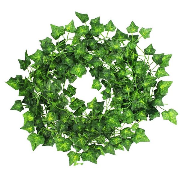 

24 pack diy fake ivy artificial ivy leaves greenery garlands hanging for wedding party garden wall decoration (79 inch each