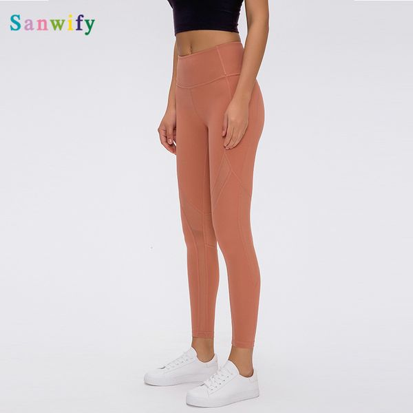 

high waisted leggings women breathable athletic control pants running cycling workout plus size legging, White;red