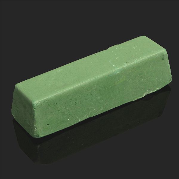 

2pc 100g polishing paste/wax polishing compounds for high lustre finishing on steels hard metals durale quality white & green