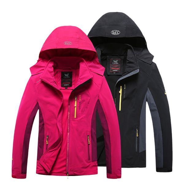 

new style waterproof spandex raincoat jacket men's women's couple's outdoor coat