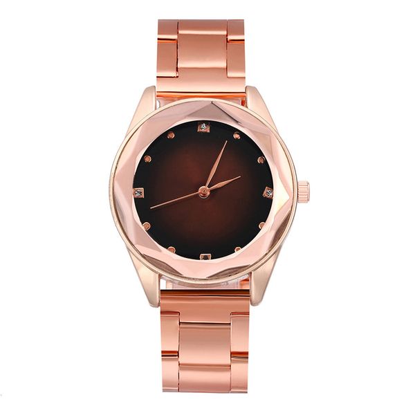 

wirstwatch alloy alloy ladies quartz watch wild men and women creative gifts 2019 classic mirar, Slivery;brown