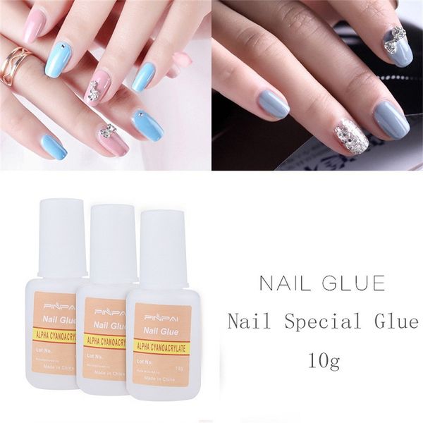 

1pc nail glue use for rhinestones nail stickers false tips art decoration tool professional tool k2, Red;pink