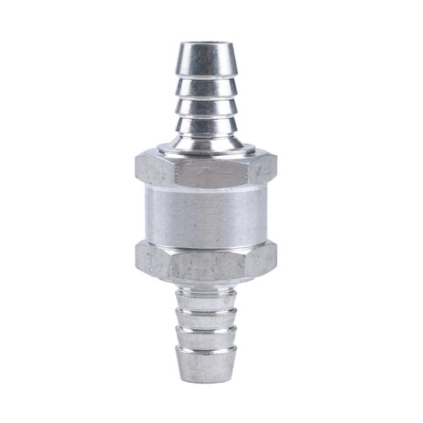 

check valve 12 mm aluminum one-way valve no return for diesel fuel liquid gas air