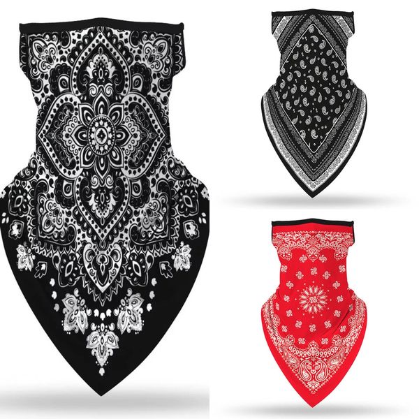 

7fntl 2neck head gaiter face scarf mask bandana scarf sports 100carbon filters for outdoor with, Black
