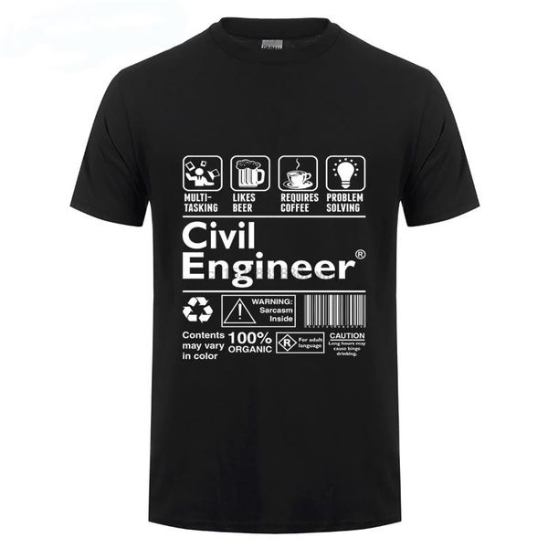 

civil engineer tshirt - engineer funny engineering tshirt, White;black