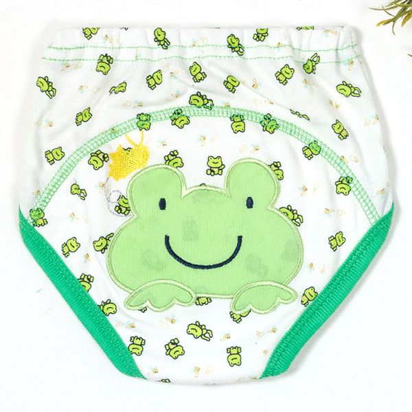 

2 pcs/lot baby potty training pants underwear nappies for toddler boys girls cotton cloth diapers panties washable reusable