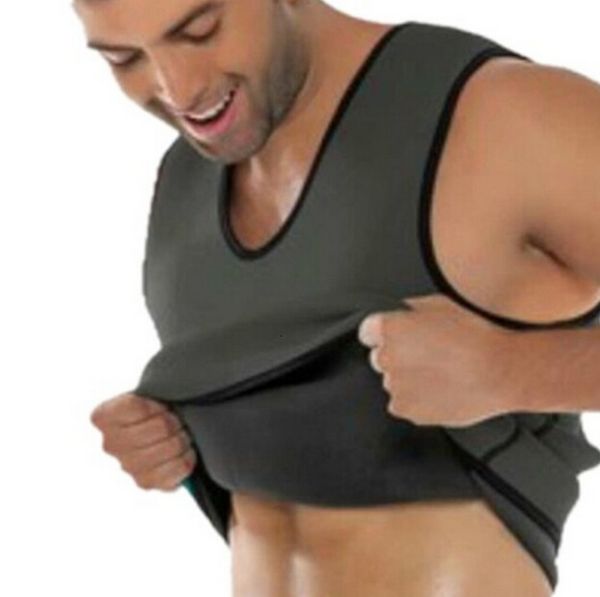 

waist sauna men's vest trainer sweat body shaper tank slimming trimmer shirt 1 mjtb
