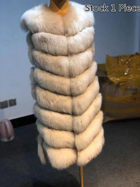 

special price natural real fur vest natural fur coat for jacket female coats vest waistcoat long coats, Black