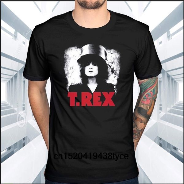 

fashion man t rex bolan slider t-shirt graphic tee cool o neck t shirts for men drtk19y, White;black