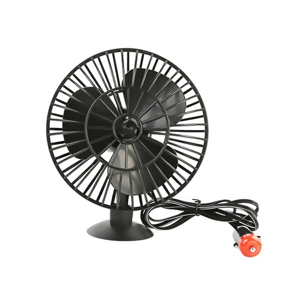 

mini electric car fan low noise summer car air conditioner vehicle cooling adsorption adjustable 4 inch 12v fan