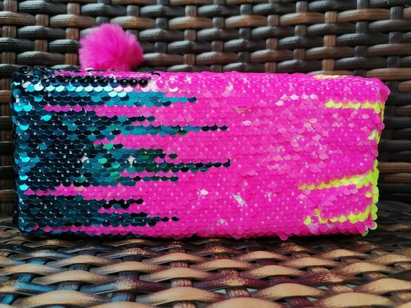 

make up bag pencil case stationery cosmetic storage women's handbag massage fingers beauty makeup brush travel