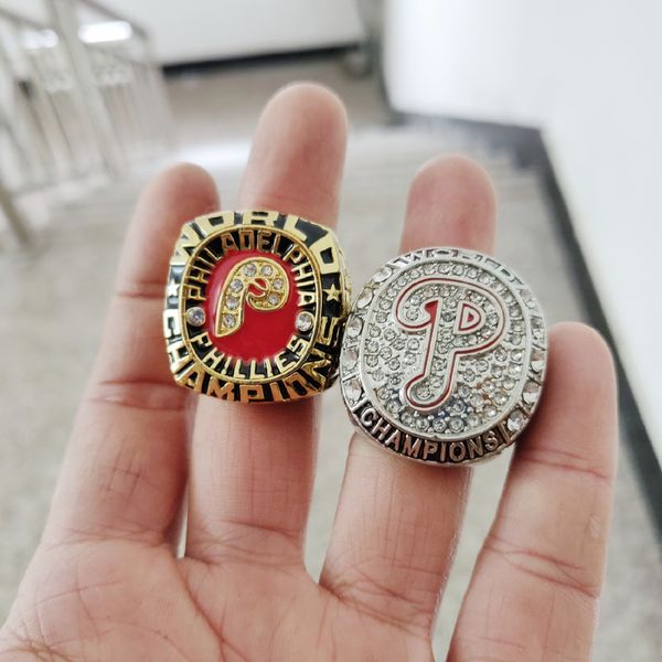 

2019 wholesale Philadelphia1980 2008 Phillies World Championship Ring gifts for friends