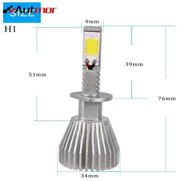 

60w 6000lm led h1 h3 h7 h11 880 9905 9006 h4 h13 9004 9007 led headlight bulbs headlamp