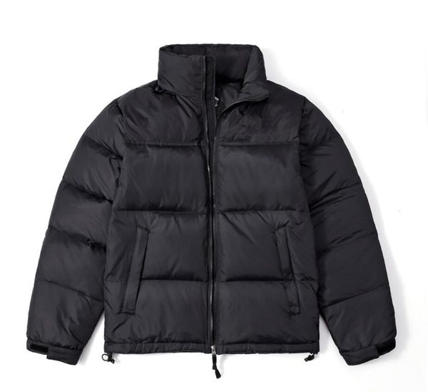 

new designer men parka down coat north windbreaker winter jackets keep warm luxury hoodies patchwork sports casual fashion parkas, Black