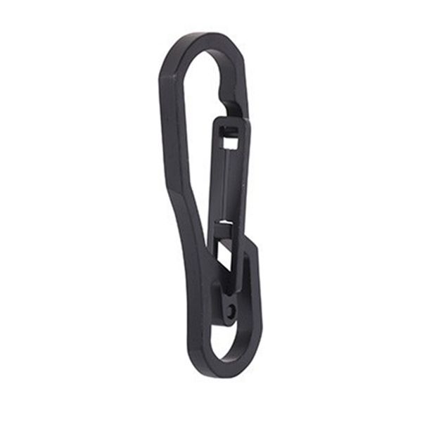 

camping clip accessories buckle climbing carabiner stainless steel tool ring holder outdoor keychain hiking multifuctional