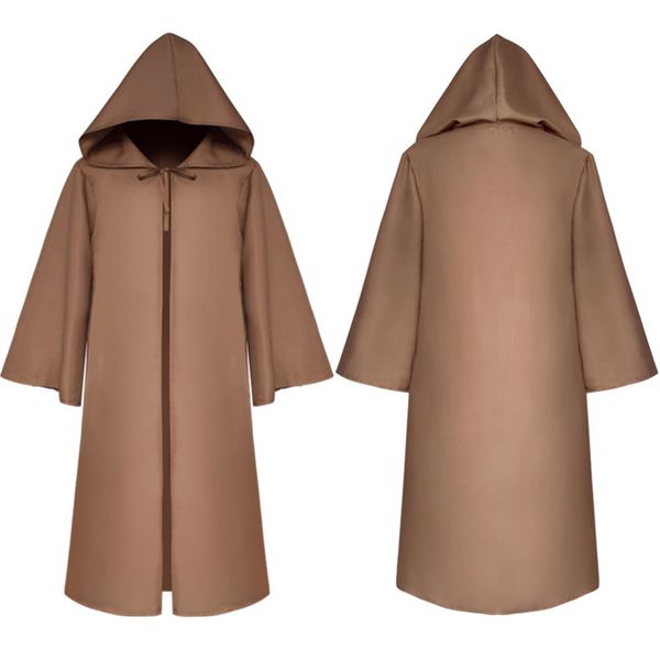 

2019 fashion kid hoodie cape cloak robe halloween vampire witch wizard cosplay costume poncho, Blue;gray