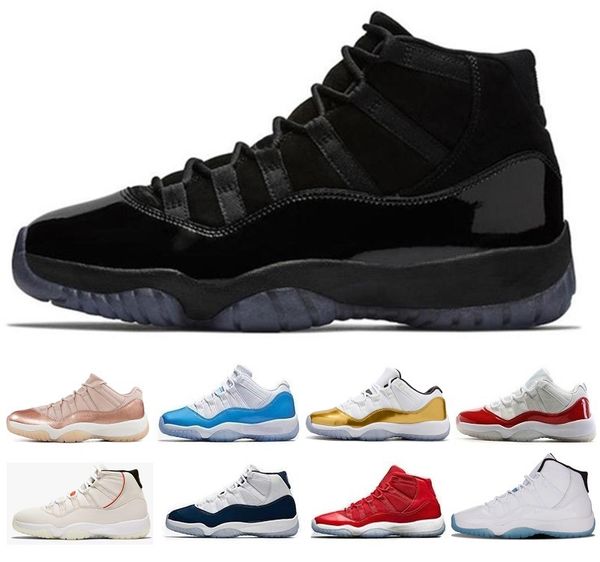 

new 11 high low le basketball shoes 72-10 11s university blue cap and gown space jam rose gold infrared platinum tint s concord 23 45 j11 sn