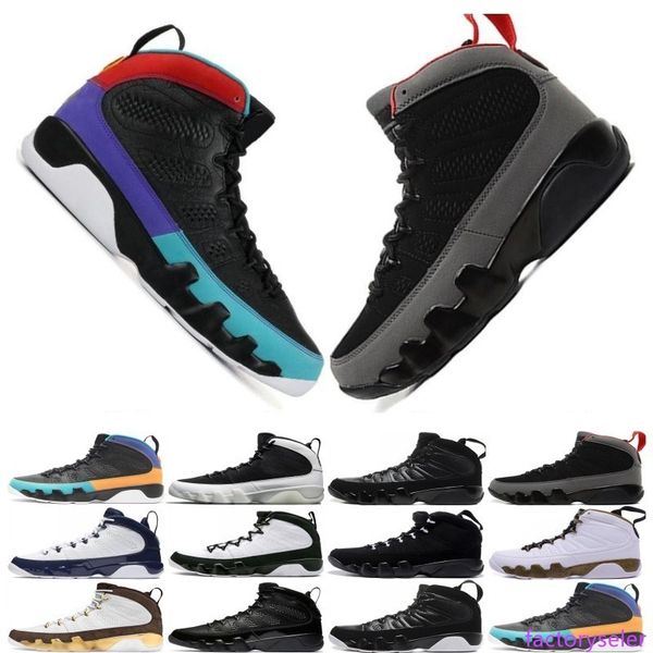 

new 9 9s dream it do it unc mop melo mens basketball shoes la og space jam men bred anthracite black sports sneakers designer size7-13