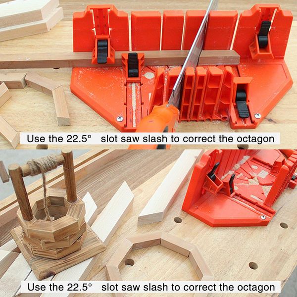 

clip back saw box miter groove multipurpose woodworking miter saw abs plastic 3 specifications durable practical wood tool