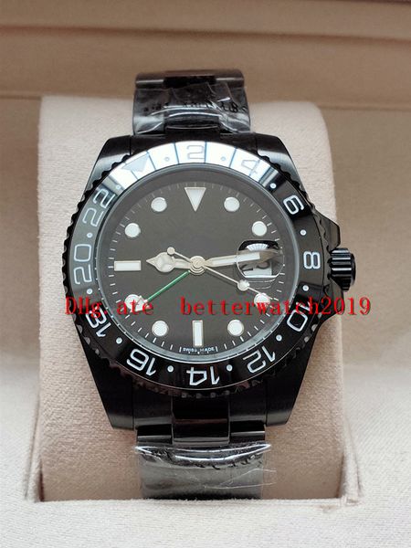 

2019 продажа ограниченным тиражом поставщик завода gmt 116710ln 40 мм черные керамические мужские повседневные часы автоматические механичес, Slivery;brown
