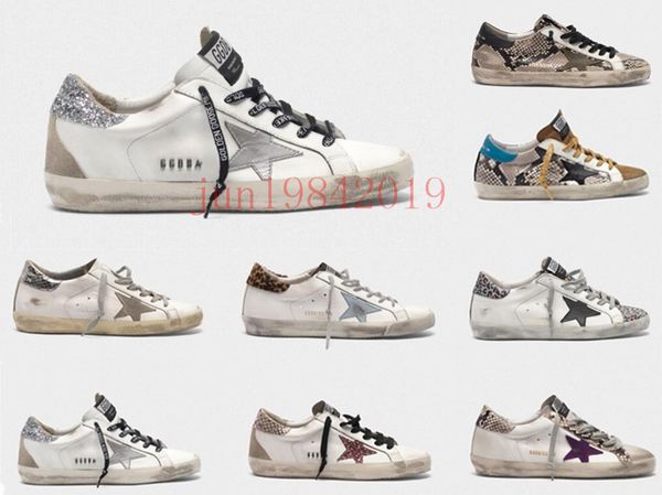 

fashion shoes sneakers goldens gb scarpe donna uomo homme femme sneakers francy cotton canvas leather star casual shoes size e35-45 j-416, Black