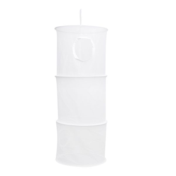 

3 слоя круглый mesh висячие herb сушилка приспосабливает для сухофруктов, продукты питания, чай