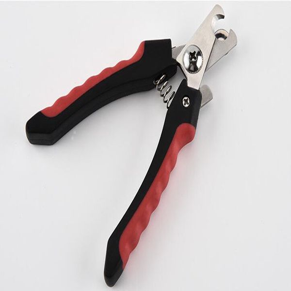 

pet nail clippers stainless steel dog nail scissor professional animal cat claw cutters puppy dog grooming scissors