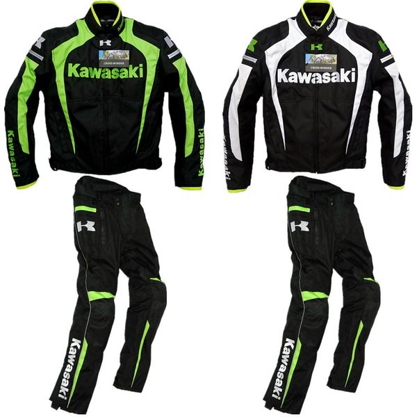 

2020 men's racing team motorcycle jacket racing riding pants moto motocross windproof warm off-road protective pants suit
