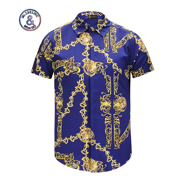 

мужская дизайнерская рубашка с коротким рукавом творческая фиолетовая цифровая печать острый воротник короткая рубашка одежда, White;black