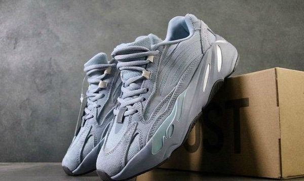 

700 v2 hospital blue kanye west running shoes wave runner designer reflective sports shoes