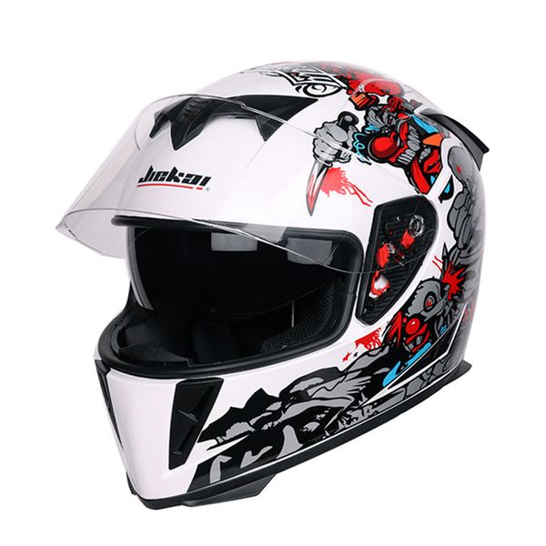 

motorbike helmet men motorcycle motocross helmet full face anti-fog chopper racing filp up modular riding casco