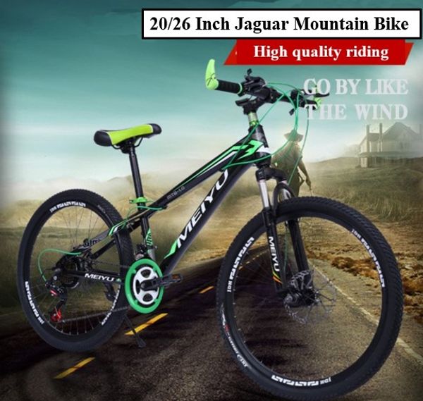 

meiyu mountain bike 20/24 inch tire 21-speed double disc brakes bicycle