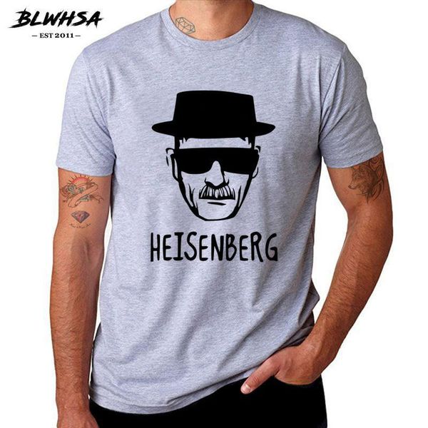 

свинец breaking bad гейзенберга смешной men t shirt высокое качество хлопка o-образным вырезом с коротким рукавом мода печатные мужские футб, White;black