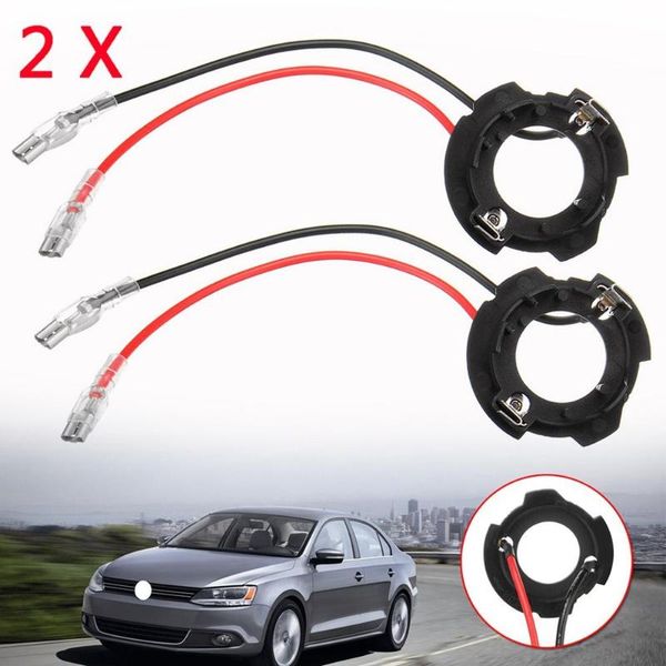 

2x h7 led scheinwerfer birne basis halter retainer scheinwerfer steckdose adapter for for v w