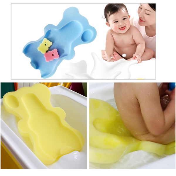 Banera Bano Estera De Esponja De Seguridad Soporte Para Infantes Y Bebe Hasta 6 Kg Y
