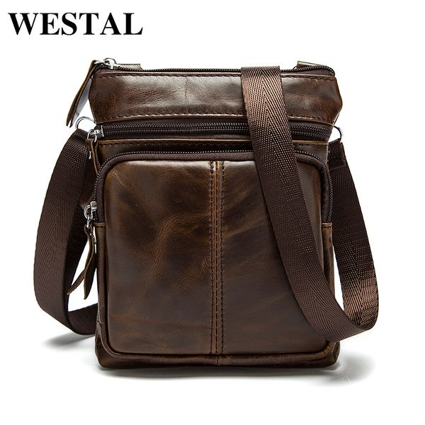 

westal натуральной кожи мужчина сумка мужская коровього лоскут мешок плечо crossbody сумка сумка посыльного маленькие мужчины кожаного мешок