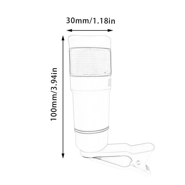 

exquisitely designed 8,12,14 times mobile phone telep telescope lens hd camera zoom external phone lens
