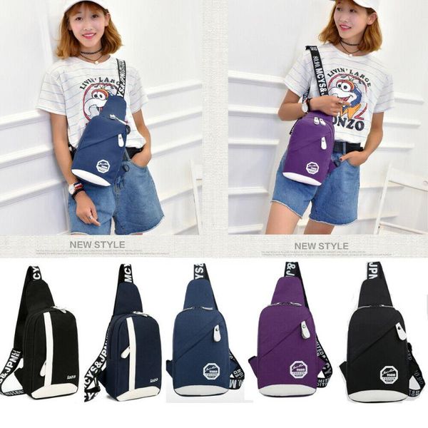 

men's and women's universalchest bag fashion sports multifunctional nylon nerka belt bag