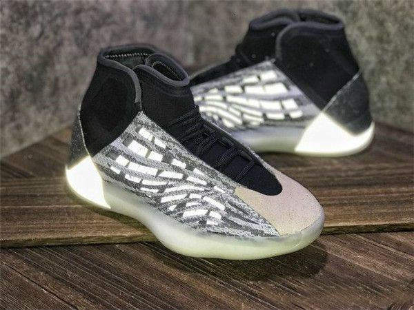 

with box quantum 1 kanye west basketball 3m reflective static white 1s mens basketball shoes for men kanye sports designer sneakers ct10